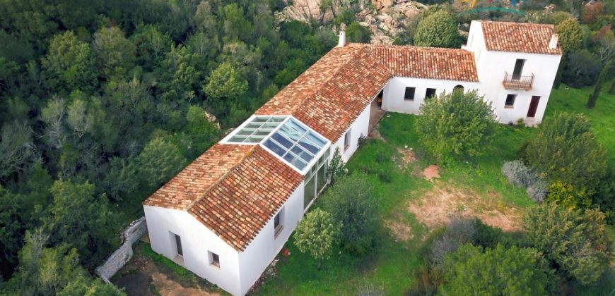 Superb Unfinished Rural Villas With 3,4 Ha for Sale Near Olbia, North Sardinia
