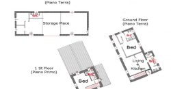 Superb Unfinished Rural Villas With 3,4 Ha for Sale Near Olbia, North Sardinia
