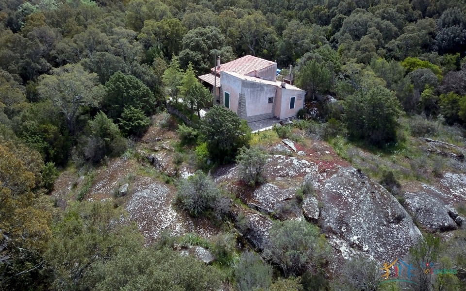 80 M2 Refurbished Farmhouse With 13 Ha Land in Calangianus, 30 Km from Olbia,north East Sardinia