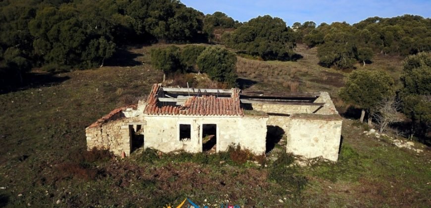 Restoration Project:9ha Land and 86 M2 Stazzo for Sale in Luogosanto, 23 Km from the Sea, North Sardinia