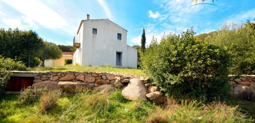 Superb Unfinished Rural Villas With 3,4 Ha for Sale Near Olbia, North Sardinia