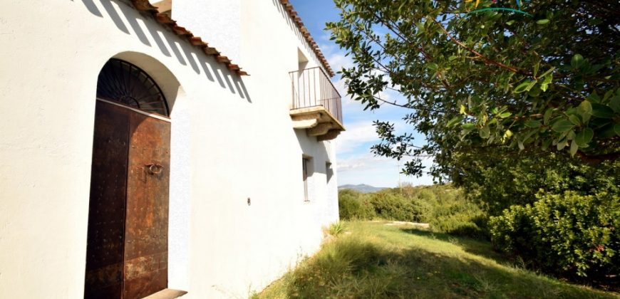 Superb Unfinished Rural Villas With 3,4 Ha for Sale Near Olbia, North Sardinia