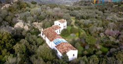 Superb Unfinished Rural Villas With 3,4 Ha for Sale Near Olbia, North Sardinia