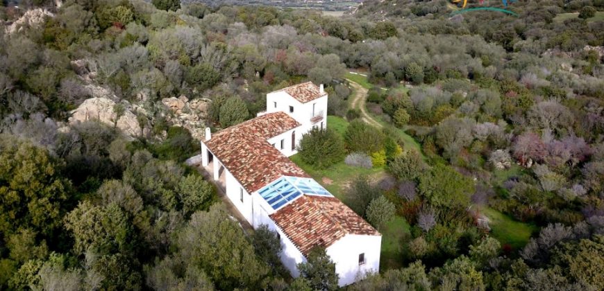 Superb Unfinished Rural Villas With 3,4 Ha for Sale Near Olbia, North Sardinia