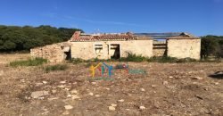 Restoration Project:9ha Land and 86 M2 Stazzo for Sale in Luogosanto, 23 Km from the Sea, North Sardinia