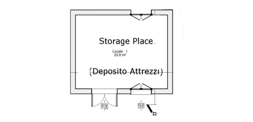 Lapponi: 1 Ha Plot for Sale Near the Sea, building Permission, 6 Km from the Rena Maiore Beach, Northen Sardinia