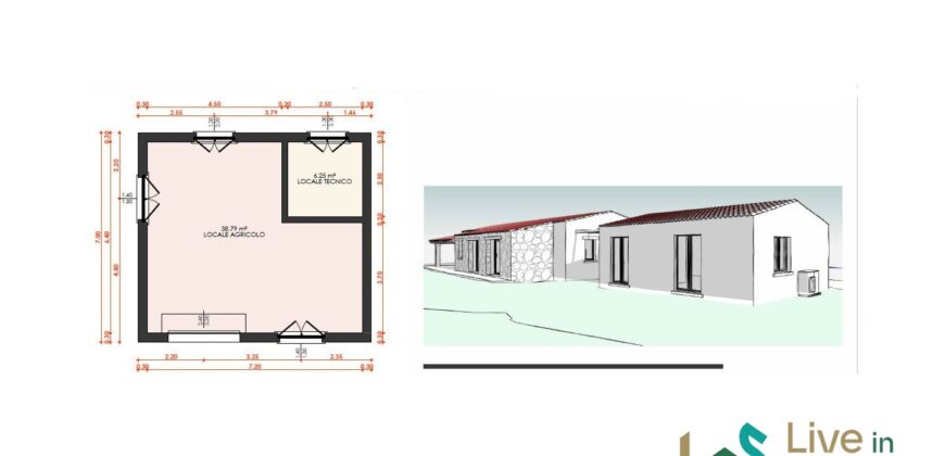 Land For Sale Aglientu, 6 Km From Rena Maiore Ref Bonif