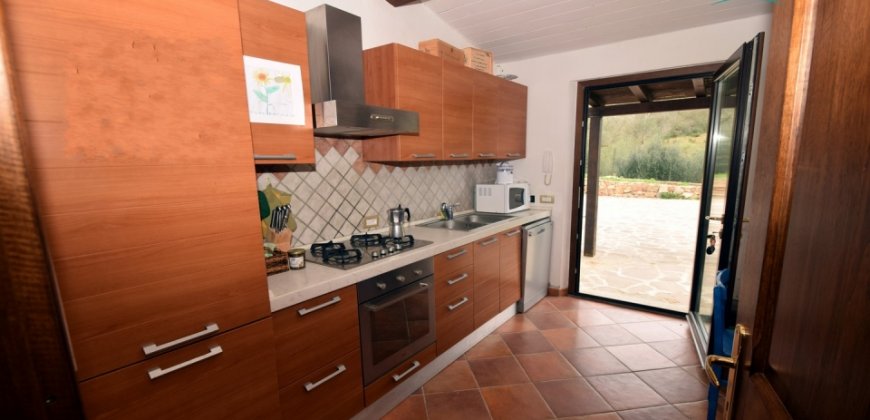 Refurbished 100 M2 Rural Home and Land for Sale 15 Km from Olbia, N.e. Sardinia