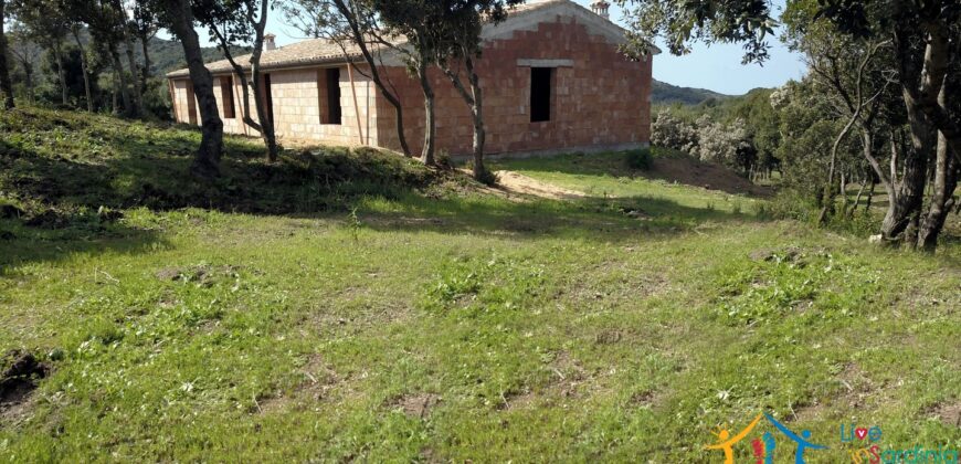 Unfinished Villas On Panoramic Plot for Sale Near Santa Teresa Di Gallura, Northern Sardinia