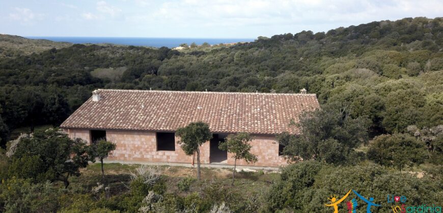 Unfinished Villas On Panoramic Plot for Sale Near Santa Teresa Di Gallura, Northern Sardinia