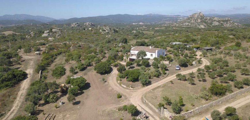 Wonderful 230 M2 Country Home and 1 Ha Land for Sale in Arzachena, North East Sardinia