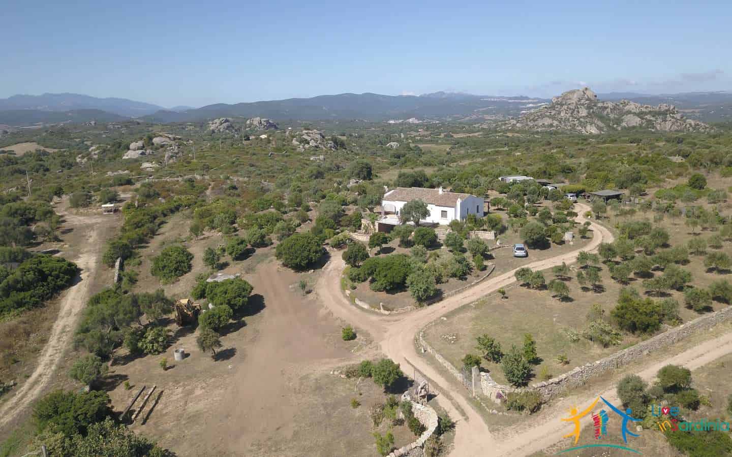 Wonderful 230 M2 Country Home and 1 Ha Land for Sale in Arzachena, North East Sardinia