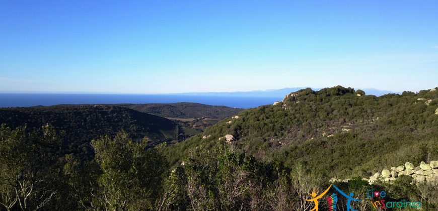 Scenic Sea Views 2,5 Ha Land and Villa for Sale Near Luogosanto, North East Sardinia