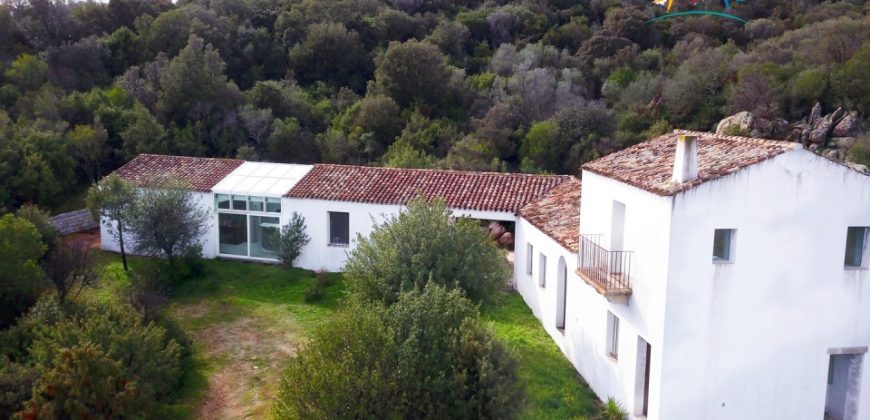Superb Unfinished Rural Villas With 3,4 Ha for Sale Near Olbia, North Sardinia