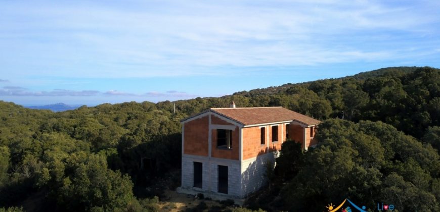 Sardinian Style Villa With Land for Sale in Luogosanto, North East Sardinia