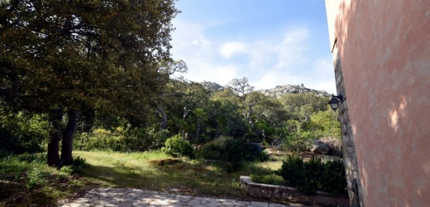 80 M2 Refurbished Farmhouse With 13 Ha Land in Calangianus, 30 Km from Olbia,north East Sardinia