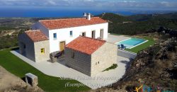 Scenic Sea Views 2,5 Ha Land and Villa for Sale Near Luogosanto, North East Sardinia