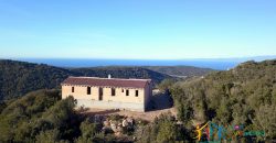 Scenic Sea Views 2,5 Ha Land and Villa for Sale Near Luogosanto, North East Sardinia