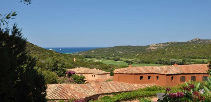 Sea View Semi-Detached House for Sale in Porto Cervo