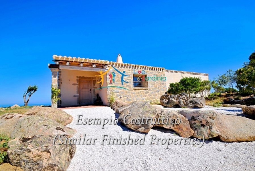 Fantastic 2,7 Ha Land and Unfinished Villa With Sea Views in Aglientu, North East Sardinia