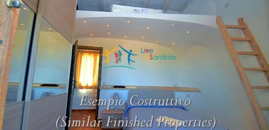 Fantastic 2,7 Ha Land and Unfinished Villa With Sea Views in Aglientu, North East Sardinia