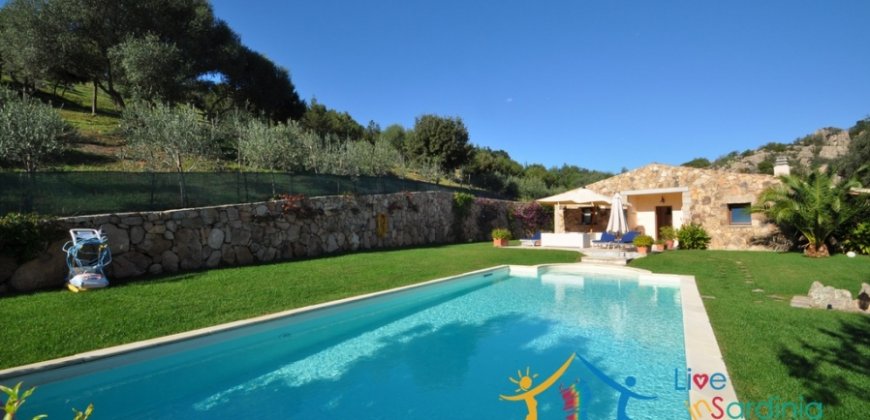 Refined Country Style Villa With 15000 M2 Land for Sale in  Costa Smeralda, North East Sardinia