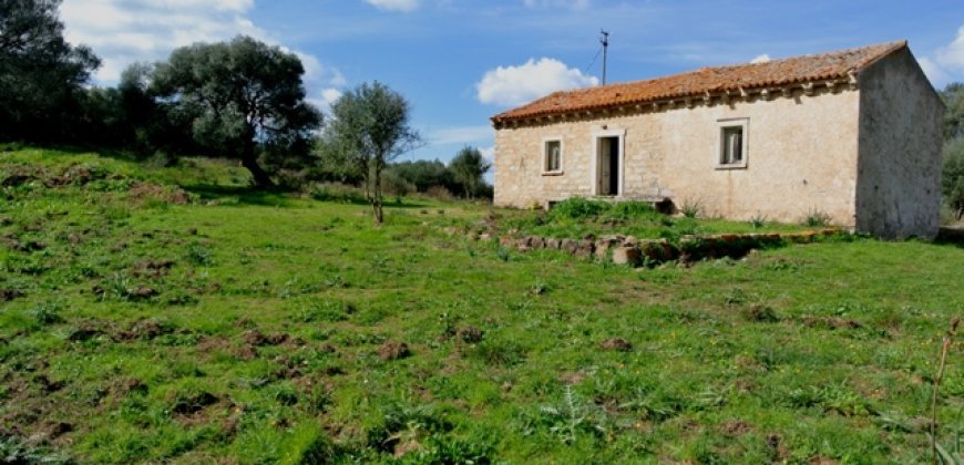 Fabolous 6 Ha Land and 130 M2 Farmhouse for Sale in Arzachena 17 Km from Porto Cervo