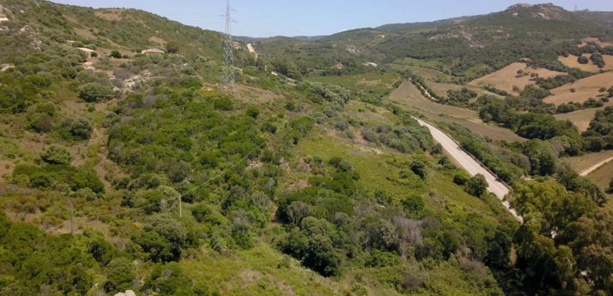 2,7 Ha Buildable Land for Sale Near the Sea in Aglientu, North Sardinia