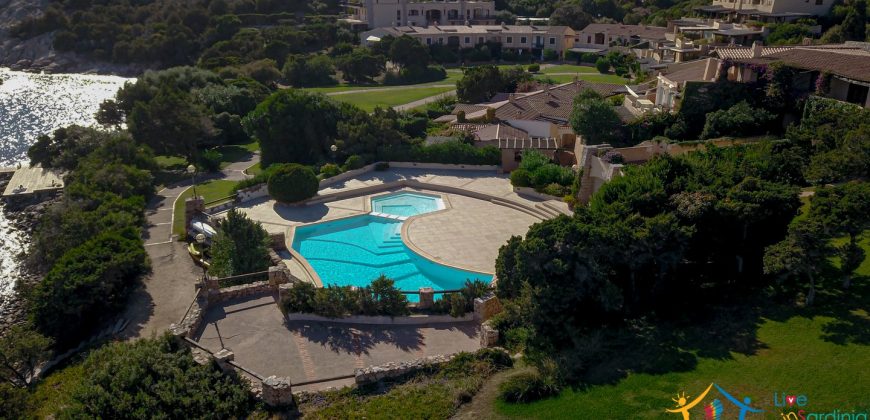 Adorable Apartment With Swimming Pool for Sale Near the Beach in Cala Romantica, Porto Cervo