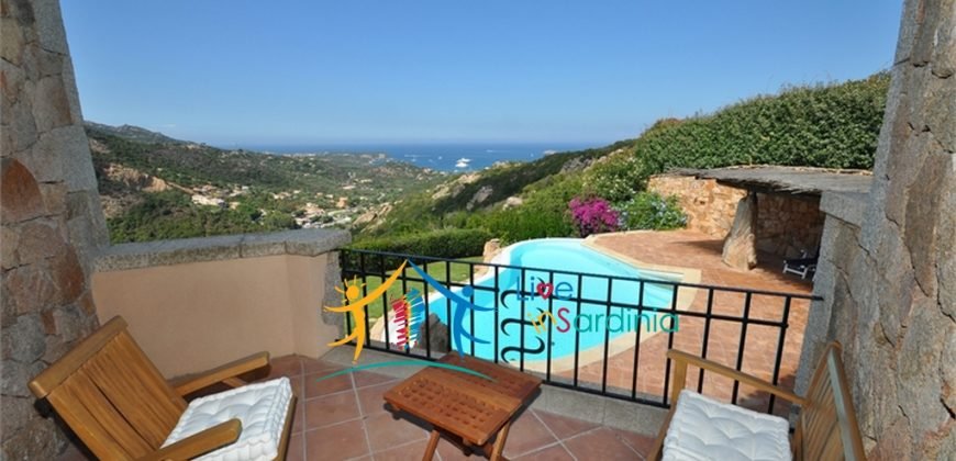 Elegant Semi-Detached for Sale with Sea View in Porto Cervo, North East Sardinia