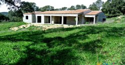 Unfinished 220 M2 Detached Home and 2,3 Ha Land for Sale in Calangianus, North East Sardinia