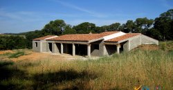 Unfinished 220 M2 Detached Home and 2,3 Ha Land for Sale in Calangianus, North East Sardinia