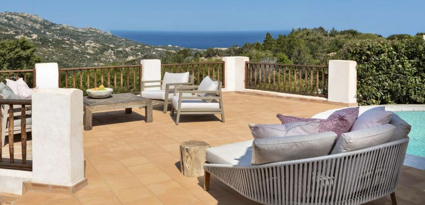 Sea View  Villa for Sale in Porto Cervo ref V 6049 Sogni