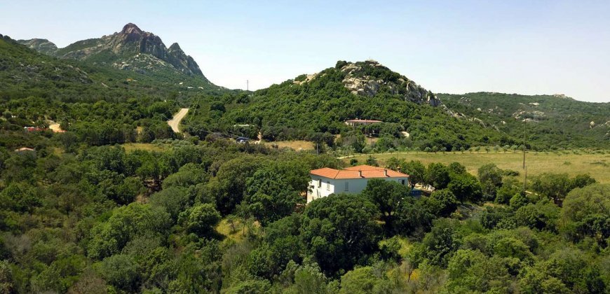 3 Bed Rural Home and 5ha Park for Sale in San Pantaleo, North Sardinia