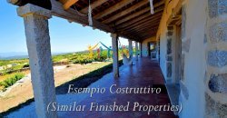 Fantastic 2,7 Ha Land and Unfinished Villa With Sea Views in Aglientu, North East Sardinia