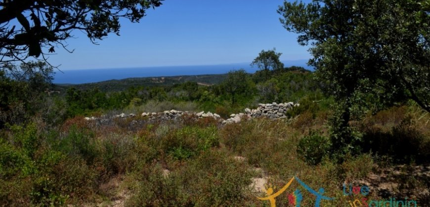 Fantastic 2,7 Ha Land and Unfinished Villa With Sea Views in Aglientu, North East Sardinia