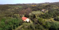 5600 M2 Land and 167 M2 Farmhouse for Sale in Aglientu, 6 Km from the Sea, Northern Sardinia