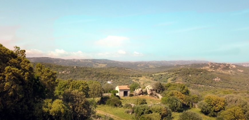 Fabolous 2,3 Ha Land and 350 M2 Farmhouse for Sale in Luogosanto 20 Km from the Beach, North East Sardinia