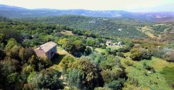 Fabolous 2,3 Ha Land and 350 M2 Farmhouse for Sale in Luogosanto 20 Km from the Beach, North East Sardinia