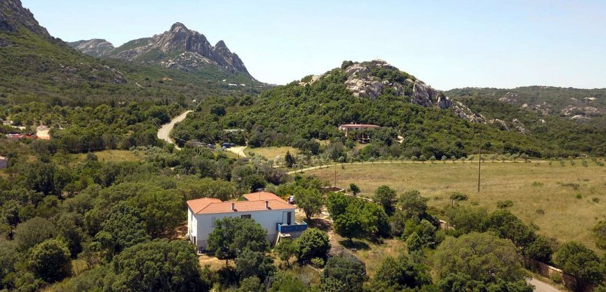 3 Bed Rural Home and 5ha Park for Sale in San Pantaleo, North Sardinia