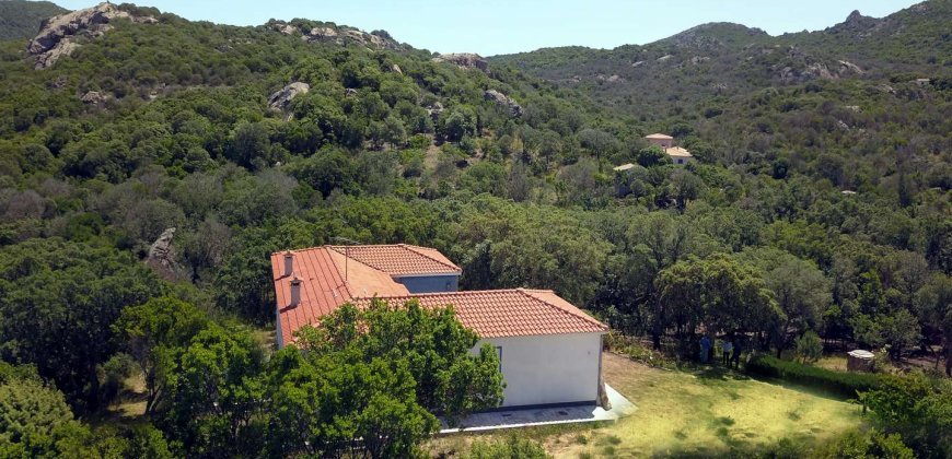 3 Bed Rural Home and 5ha Park for Sale in San Pantaleo, North Sardinia