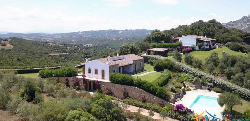 Magnificent Villas With Large Land and Sea Views for Sale Near Palau, Northern Sardinia