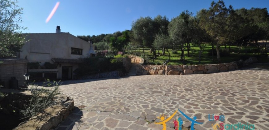 Refined Country Style Villa With 15000 M2 Land for Sale in  Costa Smeralda, North East Sardinia