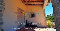 Fantastic 2,7 Ha Land and Unfinished Villa With Sea Views in Aglientu, North East Sardinia