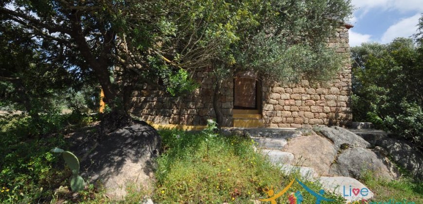 150 M2 Semi-Detached Farmhouse With 1 Ha Land for Sale in San Pantaleo, North Sardinia