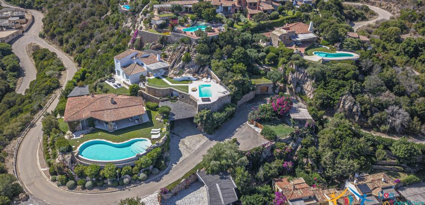 Stunnings 4 Bed Villa with Sea-Views for Sale in Pantogia, Porto Cervo