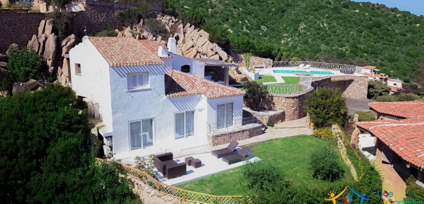 Stunnings 4 Bed Villa with Sea-Views for Sale in Pantogia, Porto Cervo