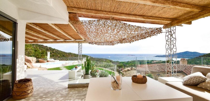 Stunnings 4 Bed Villa with Sea-Views for Sale in Pantogia, Porto Cervo