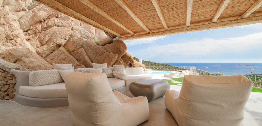 Stunnings 4 Bed Villa with Sea-Views for Sale in Pantogia, Porto Cervo