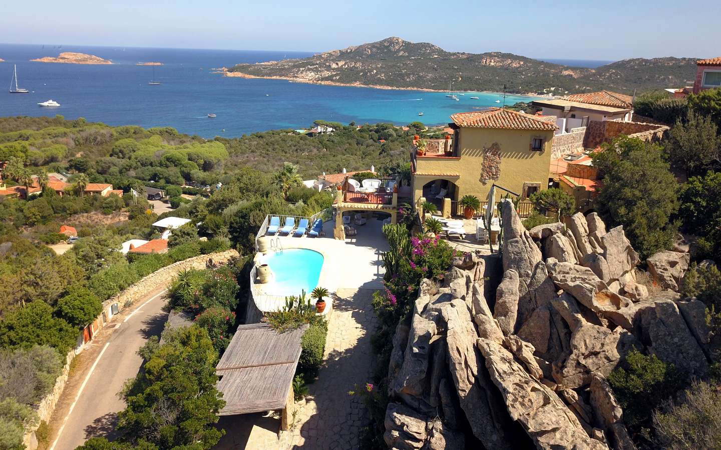 luxury villa in Porto Cervo